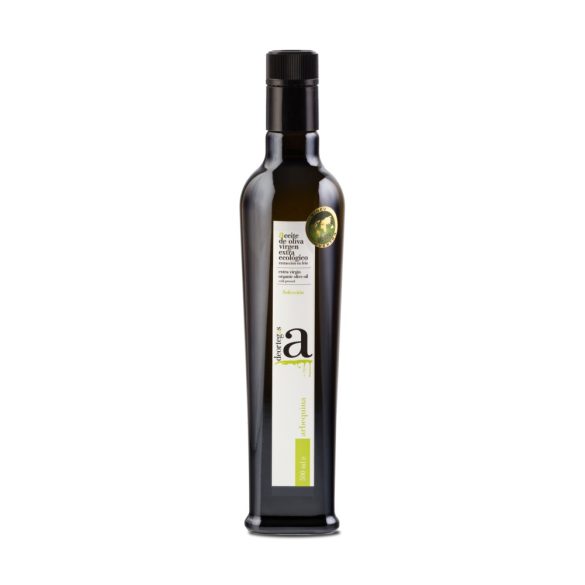 Organic extra virgin olive oil, ARBEQUINA - deortegas - 500 ml