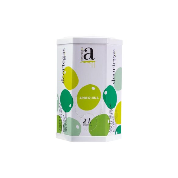 Organic extra virgin olive oil, ARBEQUINA - deortegas - 2 l