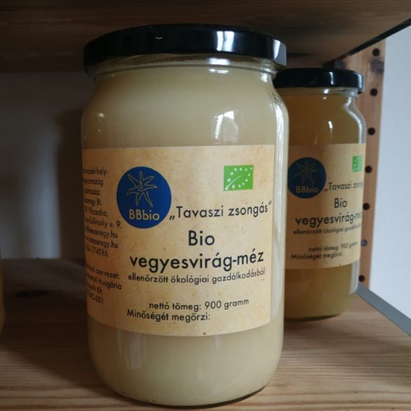 BIO vegyesvirág-méz (BBbio) 900g