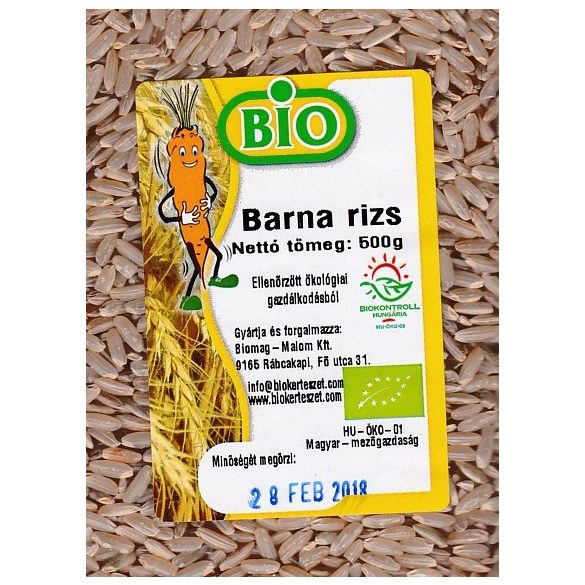Bio barna rizs - Biomag - 500g