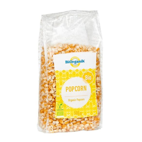bio patogatottra való kukorica - popcorn-, 500g - BiOrganik
