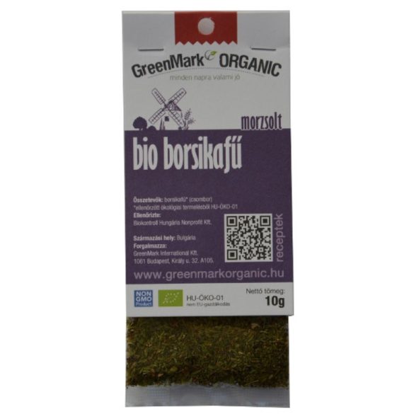 Bio Borsikafű, morzsolt, (Greenmark) 10 g