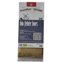 Organic white pepper - ground (Greemark) 20g