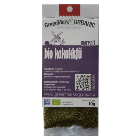 BIO kakukkfű - morzsolt (Greenmark) 10g