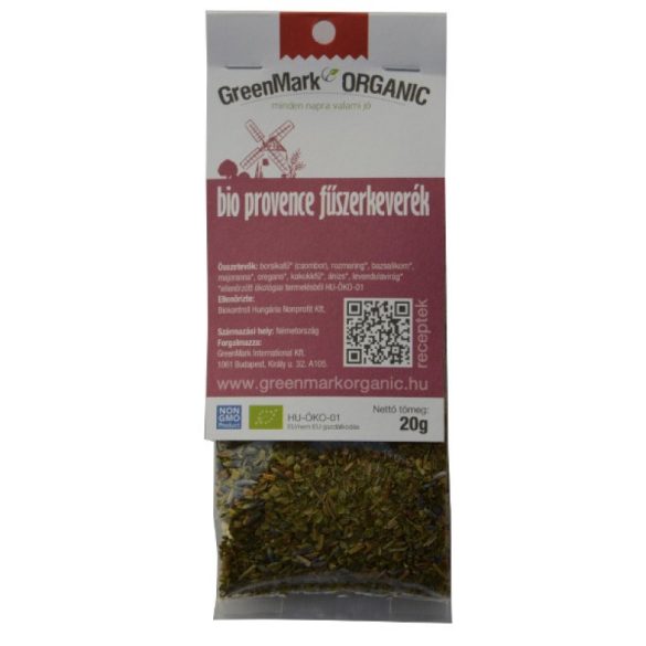 Bio Provencei fűszerkeverék (Greenmark) 20 g