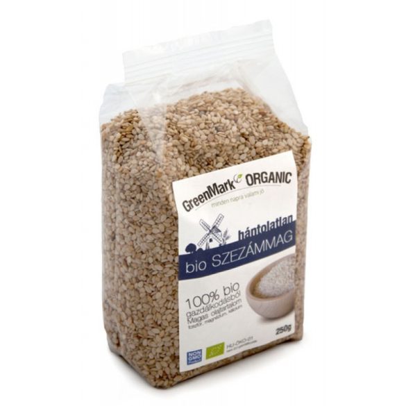 Organic Sesame Seeds - Unhulled (Greenmark) 250g