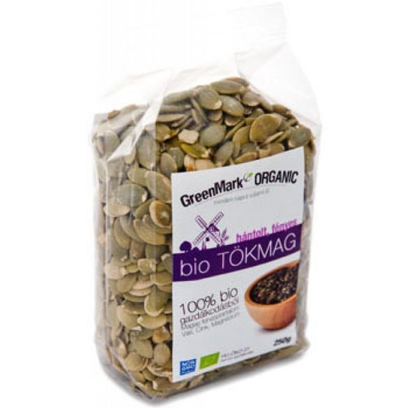 Organic pumpkin seeds, hulled (Greenmark) 250g