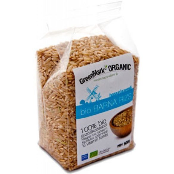 BIO barnarizs - hosszúszemű (Greenmark) 500g