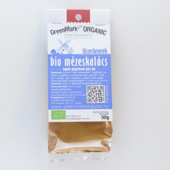 Bio mézeskalács fűszerkeverék (Greenmark) 50 g