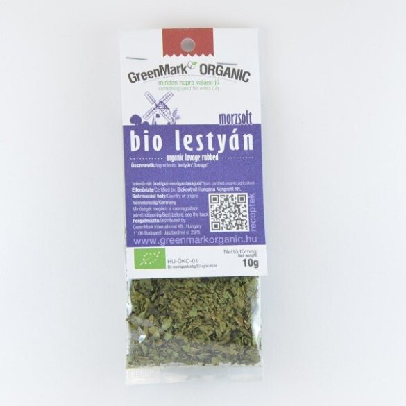Organic lovage - crumbled (Greenmark) 10g