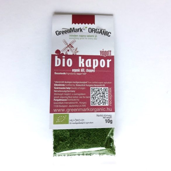 Bio Dill, geschnitten (Greenmark) 10 g