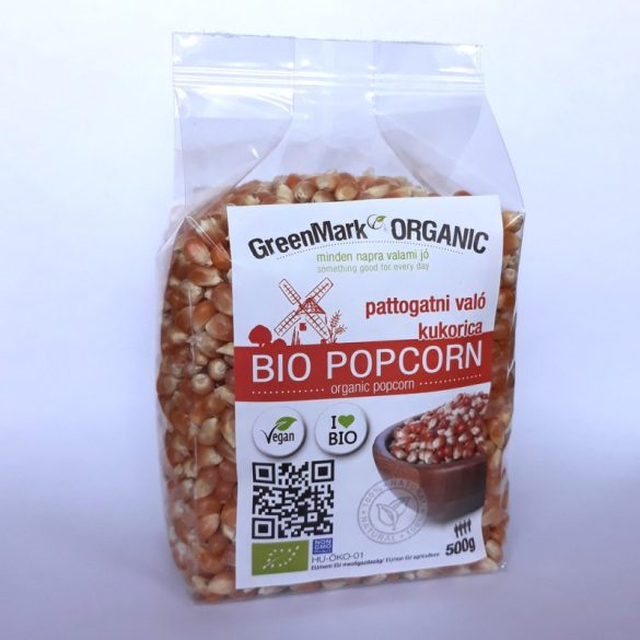 BIO popcorn (Greenmark) 500 g