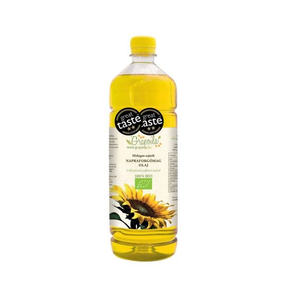 Organic sunflower oil - Grapoila - 1 l