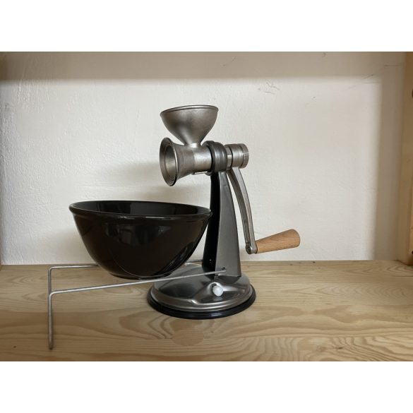 Poppy Mill with Vacuum Base - dark grey