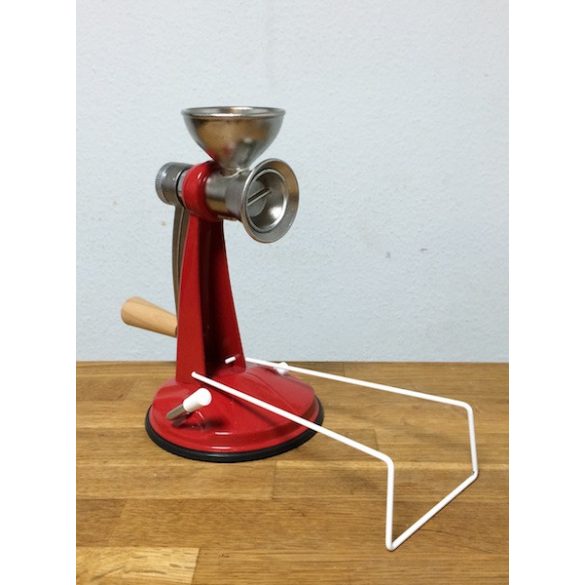 Poppy Mill with Vacuum Base - red