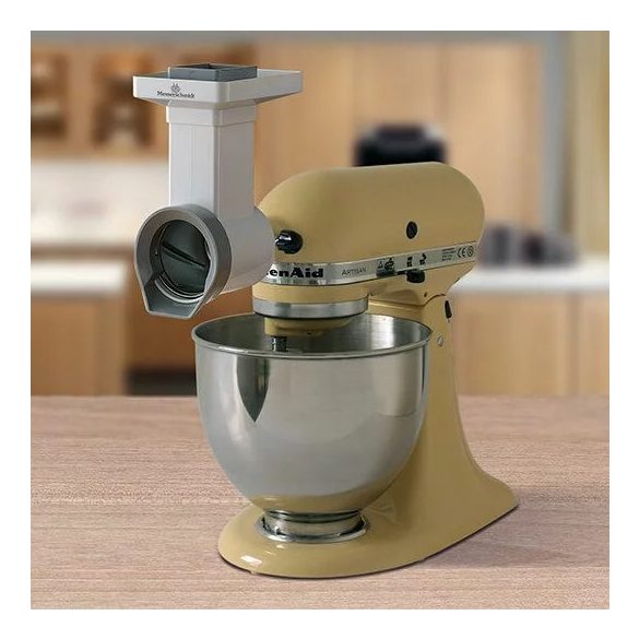 Messerschmidt Rohkost-Vorsatz mit 3 Trommeln - Metall