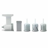 Messerschmidt Rohkost-Vorsatz mit 3 Trommeln - Metall