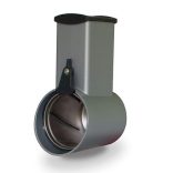 Messerschmidt Rohkost-Vorsatz mit 3 Trommeln - Metall