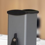 Messerschmidt Rohkost-Vorsatz mit 3 Trommeln - Metall