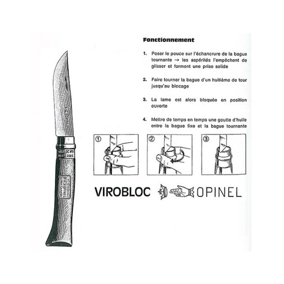 Opinel Pocketknife N°07 Carbon