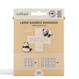 Patch Pflaster - mit Pandamotiv - Großformatig - 10 Stück